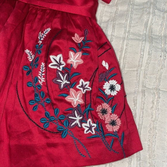 Tea Akira Embroidered Baby Dress - Picture 2 of 6